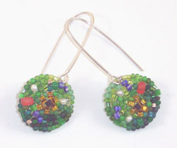 Klimnt's Garden Earrings
